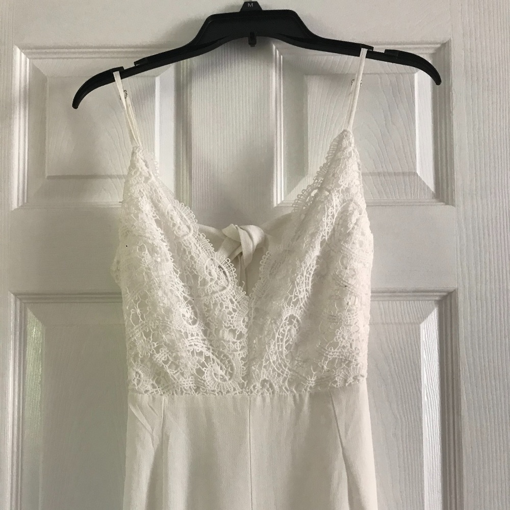 White jumpsuit